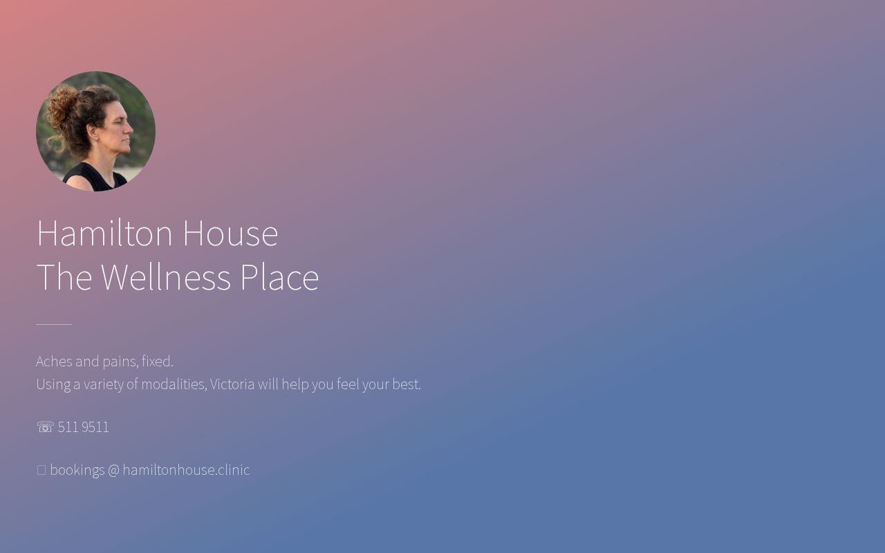 Hamilton House Clinic